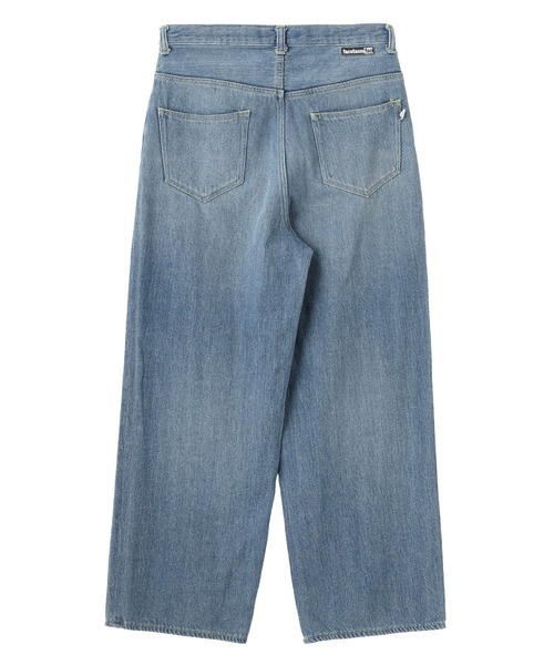 FACETASM(ファセッタズム)の「FACETASM LOOSE WEAVE DENIM JOO-PT-U08(デニムパンツ・メンズ・ブラック/インディゴブルー・3)」の3枚目の写真