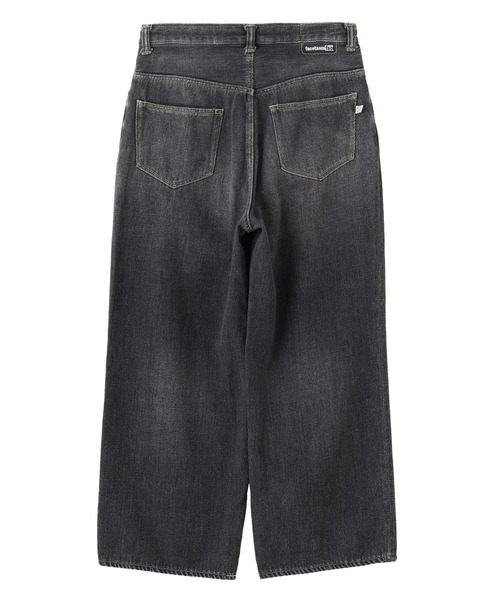 FACETASM(ファセッタズム)の「FACETASM LOOSE WEAVE DENIM JOO-PT-U08(デニムパンツ・メンズ・ブラック/インディゴブルー・3)」の4枚目の写真