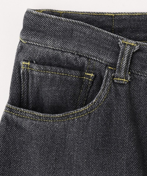 FACETASM(ファセッタズム)の「FACETASM LOOSE WEAVE DENIM JOO-PT-U08(デニムパンツ・メンズ・ブラック/インディゴブルー・3)」の8枚目の写真