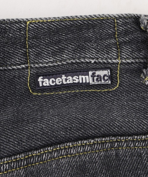 FACETASM(ファセッタズム)の「FACETASM LOOSE WEAVE DENIM JOO-PT-U08(デニムパンツ・メンズ・ブラック/インディゴブルー・3)」の11枚目の写真