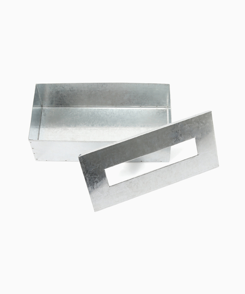 journal standard Furniture (ジャーナルスタンダードファニチャー)の「GALVANIZED TISSUE BOX ティッシュケース(ダストボックス・レディース・シルバー・FREE)」の3枚目の写真