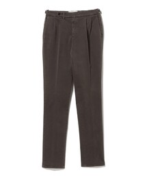 【別注】BRIGLIA 1949 / 2プリーツ サイドアジャスター コットンツイル スラックス