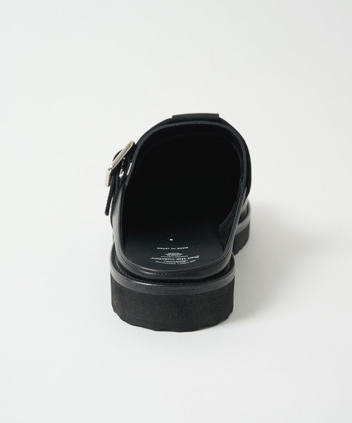 foot the coacher(フットザコーチャー)の「【foot the coacher / フットザコーチャー】LEATHER BELT MULE(その他シューズ・メンズ・ブラック・7/8/9)」の9枚目の写真