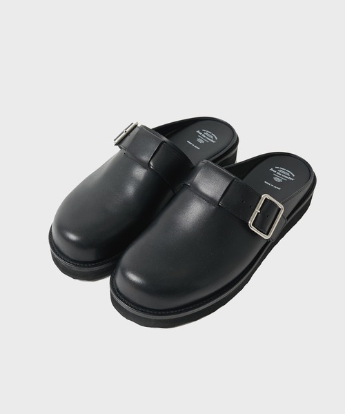 foot the coacher(フットザコーチャー)の「【foot the coacher / フットザコーチャー】LEATHER BELT MULE(その他シューズ・メンズ・ブラック・7/8/9)」の15枚目の写真