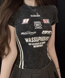 ロゴプリントTシャツ