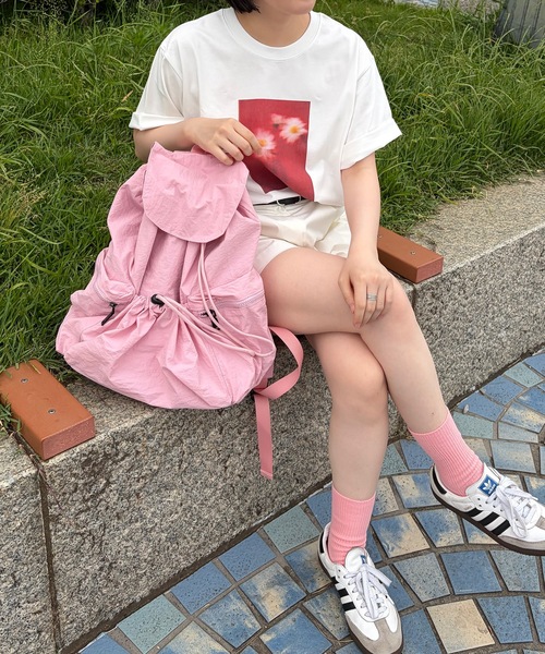 UNDERSTATEMENTs(アンダーステイトメント)の「【ユニセックス】ユーティリティナイロンリュック/バックパック(バックパック/リュック・メンズ・オフホワイト/ピンク/カーキ/ブラック/ブルー・FREE)」の17枚目の写真