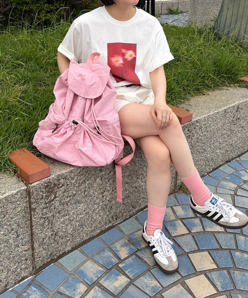 UNDERSTATEMENTs(アンダーステイトメント)の「【ユニセックス】ユーティリティナイロンリュック/バックパック(バックパック/リュック・メンズ・オフホワイト/ピンク/カーキ/ブラック/ブルー・FREE)」の18枚目の写真