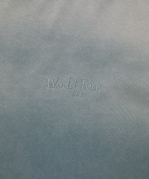 MMIC（エムエムアイシー）の「WORLD TOUR TEE (TEAL BLUE)（Tシャツ/カットソー・メンズ・その他・MEDIUM/LARGE）」の5枚目の写真