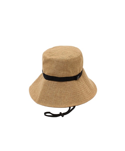 THE NORTH FACE(ザノースフェイス)の「THE NORTH FACE/HIKE BLOOM HAT(ハット・レディース・ベージュ/ブラック・M)」の19枚目の写真