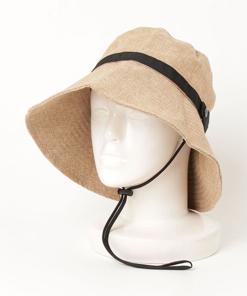 THE NORTH FACE(ザノースフェイス)の「THE NORTH FACE/HIKE BLOOM HAT(ハット・レディース・ベージュ/ブラック・M)」の11枚目の写真