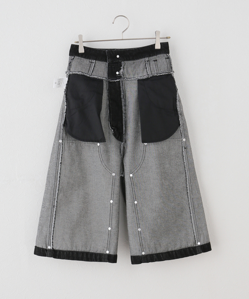 JOINT WORKS(ジョイントワークス)の「ダブル ウエストデニムパンツ / J Double Waist Denim Pants(その他パンツ・レディース・ブラック/ネイビー・LARGE/MEDIUM)」の6枚目の写真