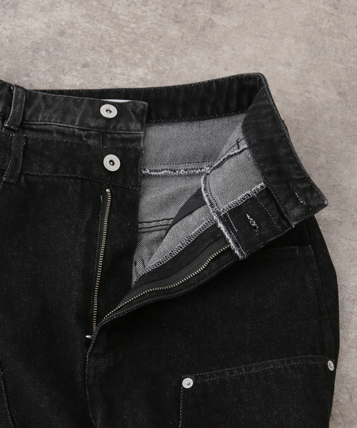 JOINT WORKS(ジョイントワークス)の「ダブル ウエストデニムパンツ / J Double Waist Denim Pants(その他パンツ・レディース・ブラック/ネイビー・LARGE/MEDIUM)」の7枚目の写真