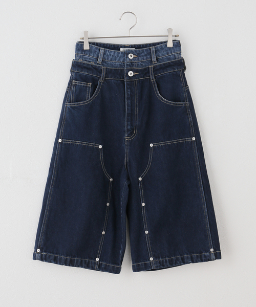 JOINT WORKS(ジョイントワークス)の「ダブル ウエストデニムパンツ / J Double Waist Denim Pants(その他パンツ・レディース・ブラック/ネイビー・LARGE/MEDIUM)」の10枚目の写真
