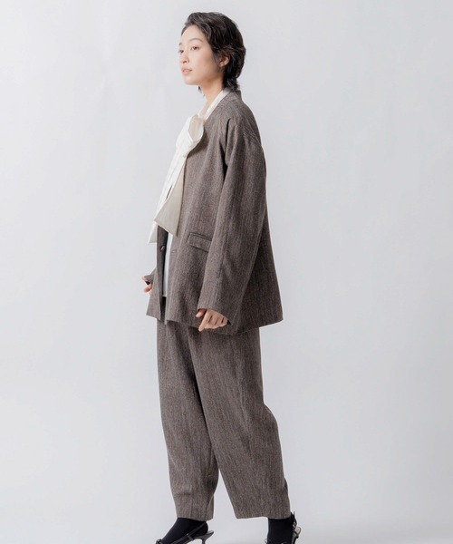 WHYTO.（ホワイト）の「「WHYTO. / ホワイト」check pattern bou tie blouse（シャツ/ブラウス・レディース・オフホワイト/ブラック・36/38）」の19枚目の写真