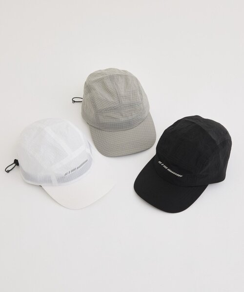 COLONY 2139(コロニートゥーワンスリーナイン)の「【UNISEX】撥水リップストップリフレクタージェットキャップ(キャップ・メンズ・ブラック/グレー/ホワイト・FREE)」の11枚目の写真