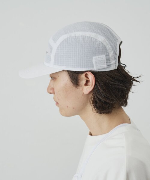 COLONY 2139(コロニートゥーワンスリーナイン)の「【UNISEX】撥水リップストップリフレクタージェットキャップ(キャップ・メンズ・ブラック/グレー/ホワイト・FREE)」の8枚目の写真