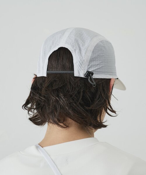 COLONY 2139(コロニートゥーワンスリーナイン)の「【UNISEX】撥水リップストップリフレクタージェットキャップ(キャップ・メンズ・ブラック/グレー/ホワイト・FREE)」の7枚目の写真