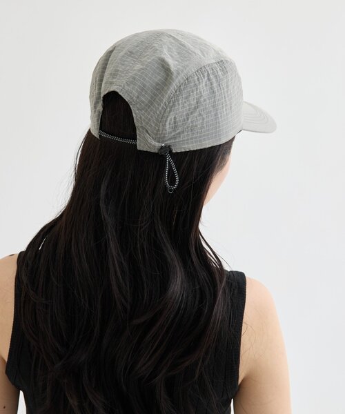 COLONY 2139(コロニートゥーワンスリーナイン)の「【UNISEX】撥水リップストップリフレクタージェットキャップ(キャップ・メンズ・ブラック/グレー/ホワイト・FREE)」の19枚目の写真