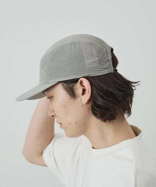 COLONY 2139(コロニートゥーワンスリーナイン)の「【UNISEX】撥水リップストップリフレクタージェットキャップ(キャップ・メンズ・ブラック/グレー/ホワイト・FREE)」の17枚目の写真