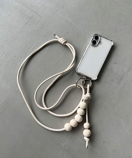 LOWRYS FARM(ローリーズファーム)の「【サイズ調節可能】ボール付きモバイルストラップ 1044970/GOODS(スマホグッズ・レディース・ホワイト/ブラック/ブラウン・FREE)」の12枚目の写真