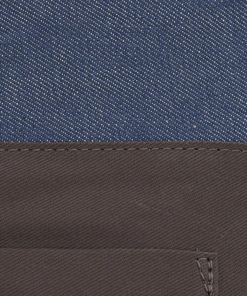 russet（ラシット）の「【刺繍モノグラム】デニム2WAYトートバッグ（トートバッグ・レディース・インディゴブルー/ブラック・FREE）」の20枚目の写真