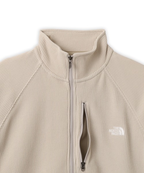 THE NORTH FACE(ザノースフェイス)の「THE NORTH FACE QUARTERKNIT FULLZIP JACKET / ザ・ノース・フェイス クォーター ニット フルジップ ジャケット(その他アウター・メンズ・ブラック/アイボリー・S/M/L/XL)」の6枚目の写真