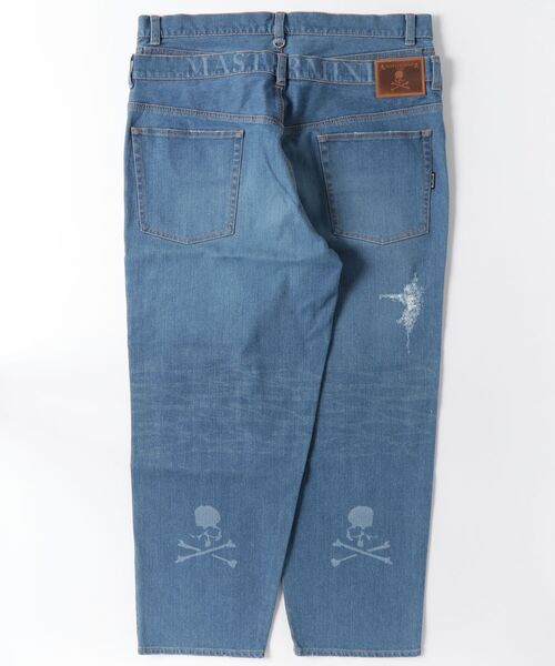 mastermind JAPAN(マスターマインド)の「WATER REPELLENT DENIM PANTS BUGGY(デニムパンツ・メンズ・インディゴブルー/ブラック・XL)」の3枚目の写真