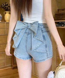 AVYL | バックリボンハイウエストショートパンツ(その他パンツ)