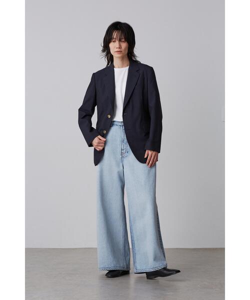 YLEVE(イレーヴ)の「YLEVE / WOOL CHAMBRAY JACKET(テーラードジャケット・レディース・グレー・0/2/1)」の10枚目の写真