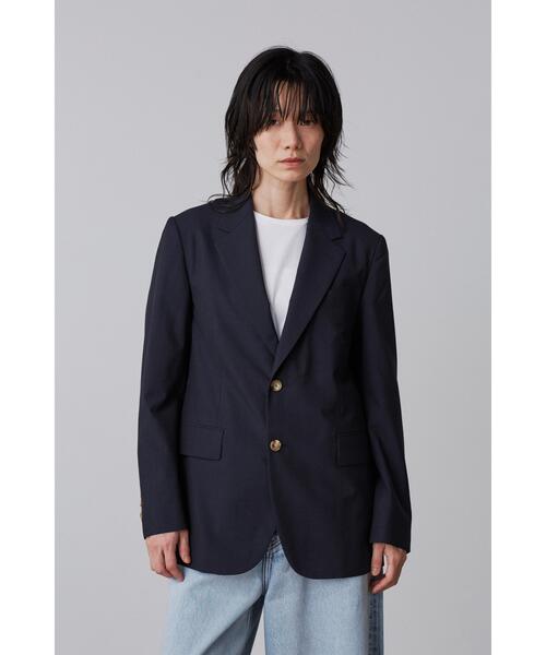 YLEVE(イレーヴ)の「YLEVE / WOOL CHAMBRAY JACKET(テーラードジャケット・レディース・グレー・0/2/1)」の11枚目の写真