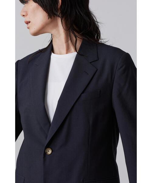 YLEVE(イレーヴ)の「YLEVE / WOOL CHAMBRAY JACKET(テーラードジャケット・レディース・グレー・0/2/1)」の15枚目の写真