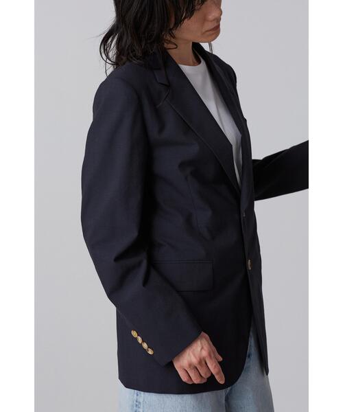 YLEVE(イレーヴ)の「YLEVE / WOOL CHAMBRAY JACKET(テーラードジャケット・レディース・グレー・0/2/1)」の16枚目の写真