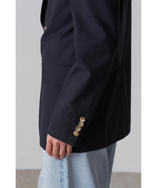 YLEVE(イレーヴ)の「YLEVE / WOOL CHAMBRAY JACKET(テーラードジャケット・レディース・グレー・0/2/1)」の17枚目の写真