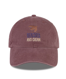 BEACHESANDCREAM（ビーチスアンドクリーム）の「Seagull Cation Ball cap-burgundy（キャップ）」