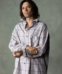 EGO TRIPPING | ms6586-HAZE FLANNEL SHIRTS フランネルシャツ(616750)(シャツ/ブラウス)
