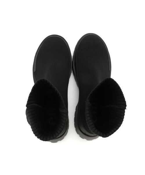 emmi(エミ)の「ecoニットブーツ(ブーツ・レディース・ブラック・23.5/23/24/22.5/24.5/25)」の8枚目の写真