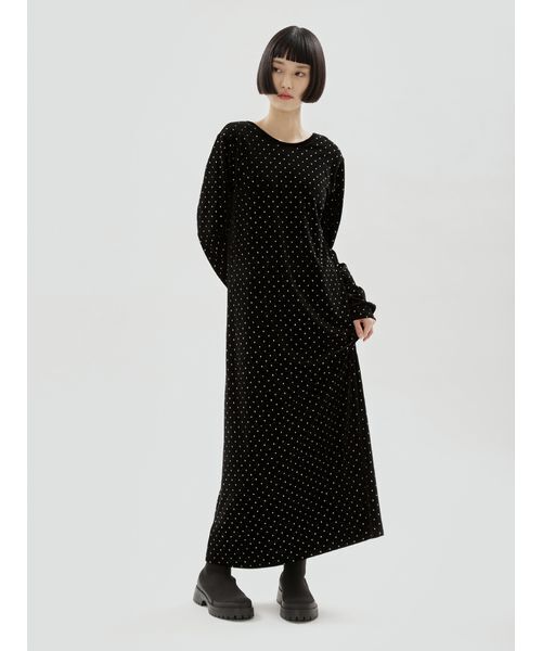 emmi(エミ)の「ecoニットブーツ(ブーツ・レディース・ブラック・23.5/23/24/22.5/24.5/25)」の14枚目の写真