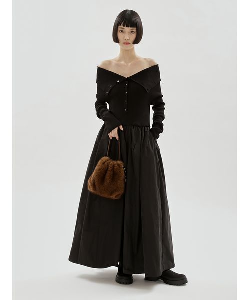 emmi(エミ)の「ecoニットブーツ(ブーツ・レディース・ブラック・23.5/23/24/22.5/24.5/25)」の16枚目の写真