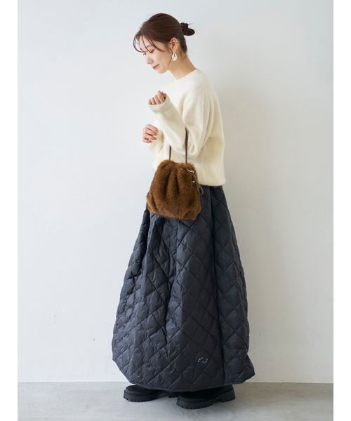 emmi(エミ)の「ecoニットブーツ(ブーツ・レディース・ブラック・23.5/23/24/22.5/24.5/25)」の20枚目の写真