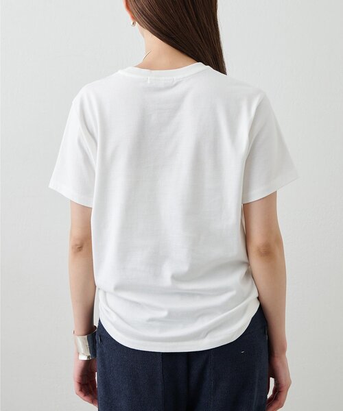 Drawing Numbers（ドローイング ナンバーズ）の「【Drawing Numbers】キャットTシャツ（Tシャツ/カットソー・レディース・ホワイト・38）」の4枚目の写真