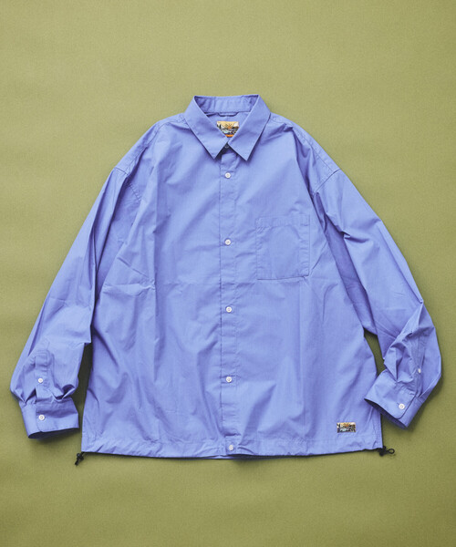 FREAK'S STORE(フリークスストア)の「FREAK'S STORE for BEACH & FES タイプライター スピンドル レギュラーカラーシャツ(シャツ/ブラウス・メンズ・ベージュ/イエロー/ブラウン/サックスブルー/ブルー/その他9・LARGE/MEDIUM/SMALL)」の15枚目の写真