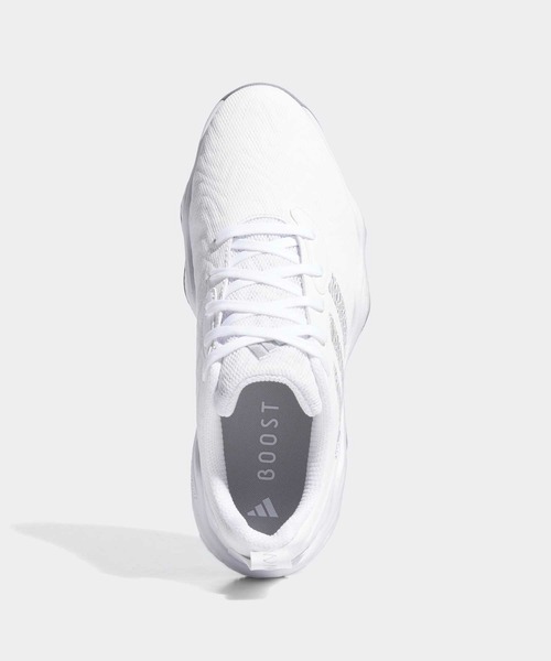 adidas(アディダス)の「コードカオス 25【adidas Golf/アディダスゴルフ】(スニーカー・メンズ・ホワイト×シルバー・24.5cm/25.5cm/26.5cm/27.5cm/28.5cm/29.5cm/30.0cm/25.0cm/26.0cm/27.0cm/28.0cm/29.0cm)」の2枚目の写真