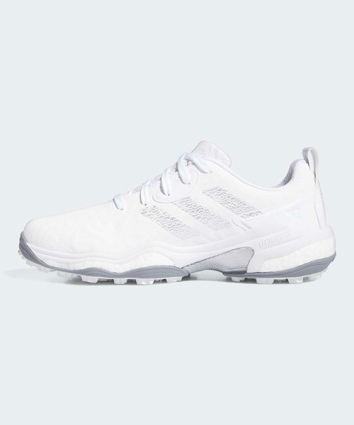 adidas(アディダス)の「コードカオス 25【adidas Golf/アディダスゴルフ】(スニーカー・メンズ・ホワイト×シルバー・24.5cm/25.5cm/26.5cm/27.5cm/28.5cm/29.5cm/30.0cm/25.0cm/26.0cm/27.0cm/28.0cm/29.0cm)」の6枚目の写真