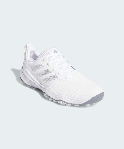adidas(アディダス)の「コードカオス 25【adidas Golf/アディダスゴルフ】(スニーカー・メンズ・ホワイト×シルバー・24.5cm/25.5cm/26.5cm/27.5cm/28.5cm/29.5cm/30.0cm/25.0cm/26.0cm/27.0cm/28.0cm/29.0cm)」の4枚目の写真