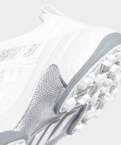 adidas(アディダス)の「コードカオス 25【adidas Golf/アディダスゴルフ】(スニーカー・メンズ・ホワイト×シルバー・24.5cm/25.5cm/26.5cm/27.5cm/28.5cm/29.5cm/30.0cm/25.0cm/26.0cm/27.0cm/28.0cm/29.0cm)」の7枚目の写真