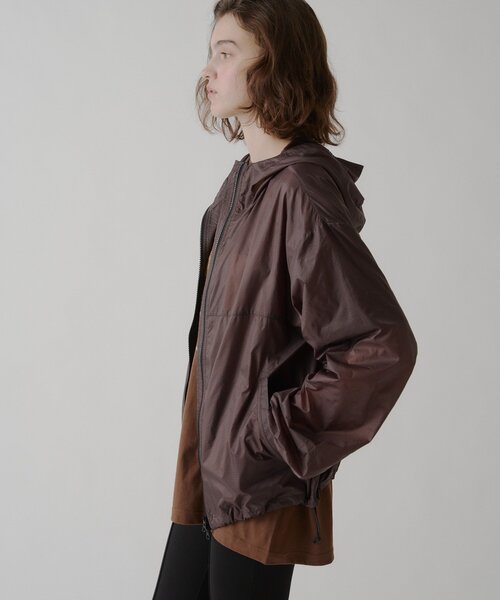 WHIMSIC(ウィムジック)の「【UNISEX】シアーナイロンパーカー(ブルゾン・メンズ・ホワイト/ブラウン・FREE)」の19枚目の写真