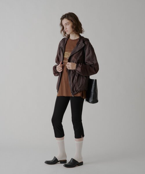 WHIMSIC(ウィムジック)の「【UNISEX】シアーナイロンパーカー(ブルゾン・メンズ・ホワイト/ブラウン・FREE)」の22枚目の写真