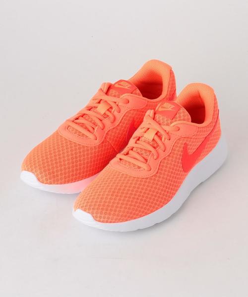NIKE(ナイキ)の「ナイキ/OC NIKE Wタンジュン(スニーカー・レディース・ブラック/オレンジ・22.5cm/24.5cm/23cm/24cm/23.5cm/25cm)」の4枚目の写真