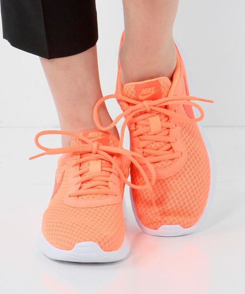 NIKE(ナイキ)の「ナイキ/OC NIKE Wタンジュン(スニーカー・レディース・ブラック/オレンジ・22.5cm/24.5cm/23cm/24cm/23.5cm/25cm)」の10枚目の写真