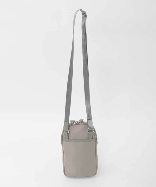 MK MICHEL KLEIN（エムケーミッシェルクラン）の「[撥水/超軽量]パイピングレザーデザインショルダーバッグ（ショルダーバッグ・レディース・キナリ/ボルドー・00）」の4枚目の写真
